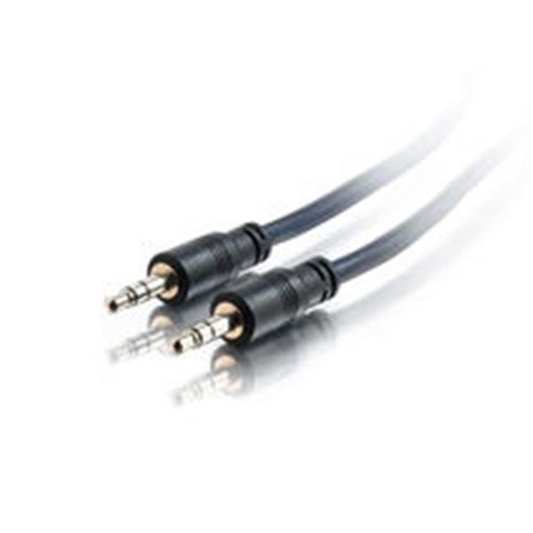 Fasttrack 25ft Plenum-Rated 3.5mm Stereo Audio Cable with Low Profile Connectors FA257297